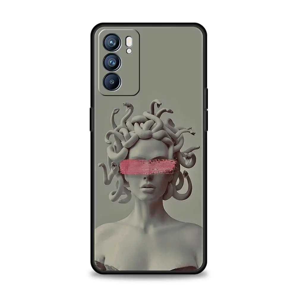 Funda de teléfono para Oppo Reno8 Reno7 Reno6 Pro A54 5G Find X6 X5 A53 A52 A9 A15 A17 A16 A57 A31 - imagen 5