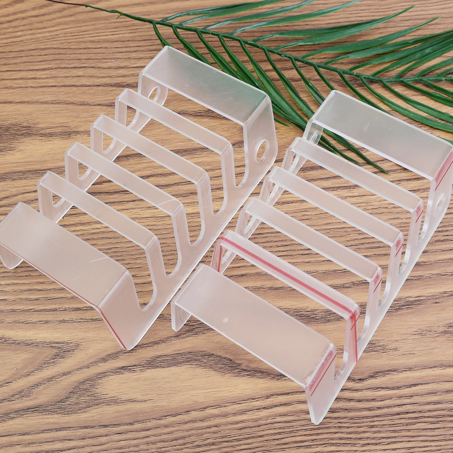 Soporte acrílico transparente para teléfono móvil, soporte de almacenamiento multipuerto para teléfono móvil, tableta, soporte perezoso, soportes de disipación de calor - imagen 5