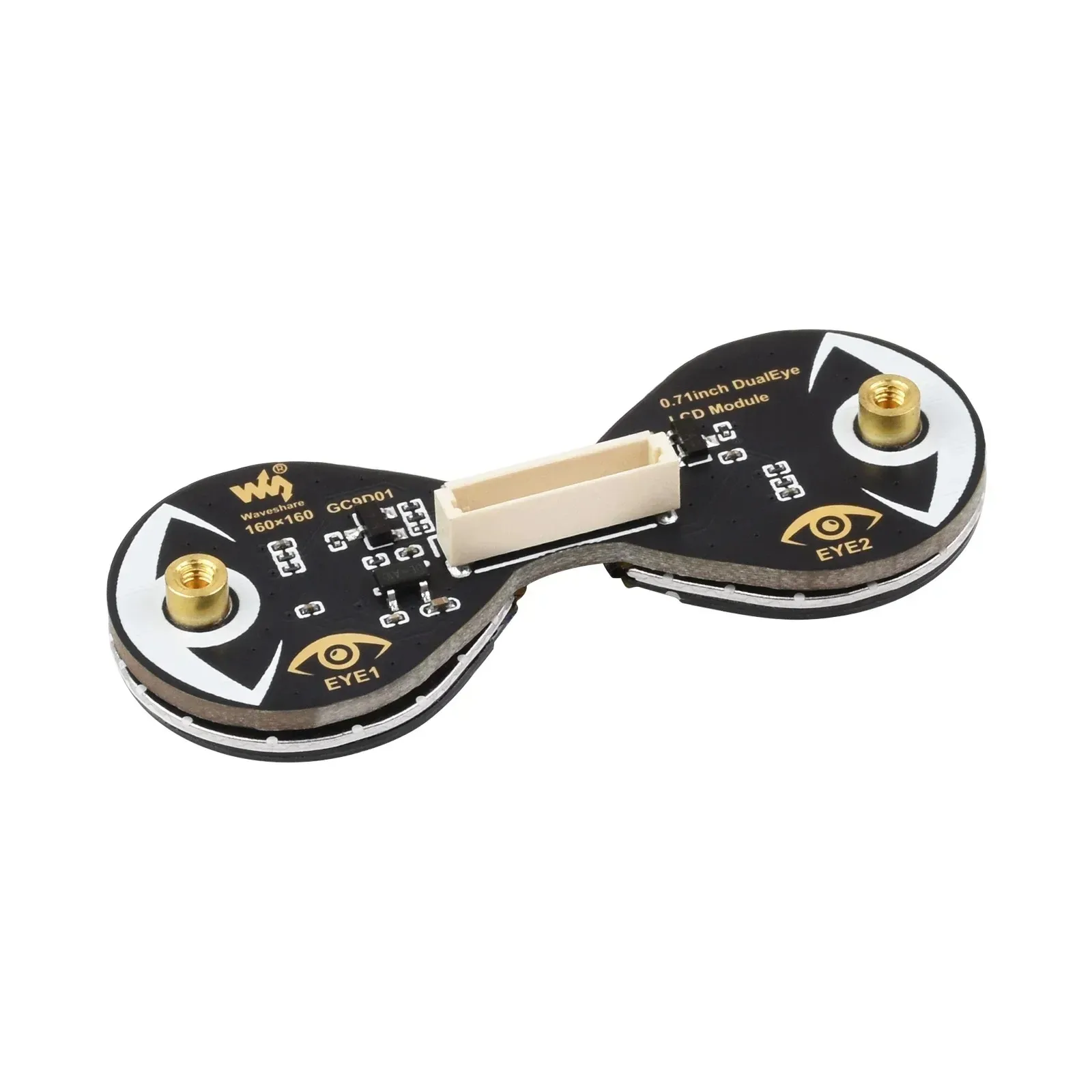 Waveshare-Módulo de pantalla LCD redondo de ojo de 0,71 pulgadas, opción SPI 160 × 160 65K de colores para Arduino Raspberry Pi ESP32 Pico STM32 - imagen 2