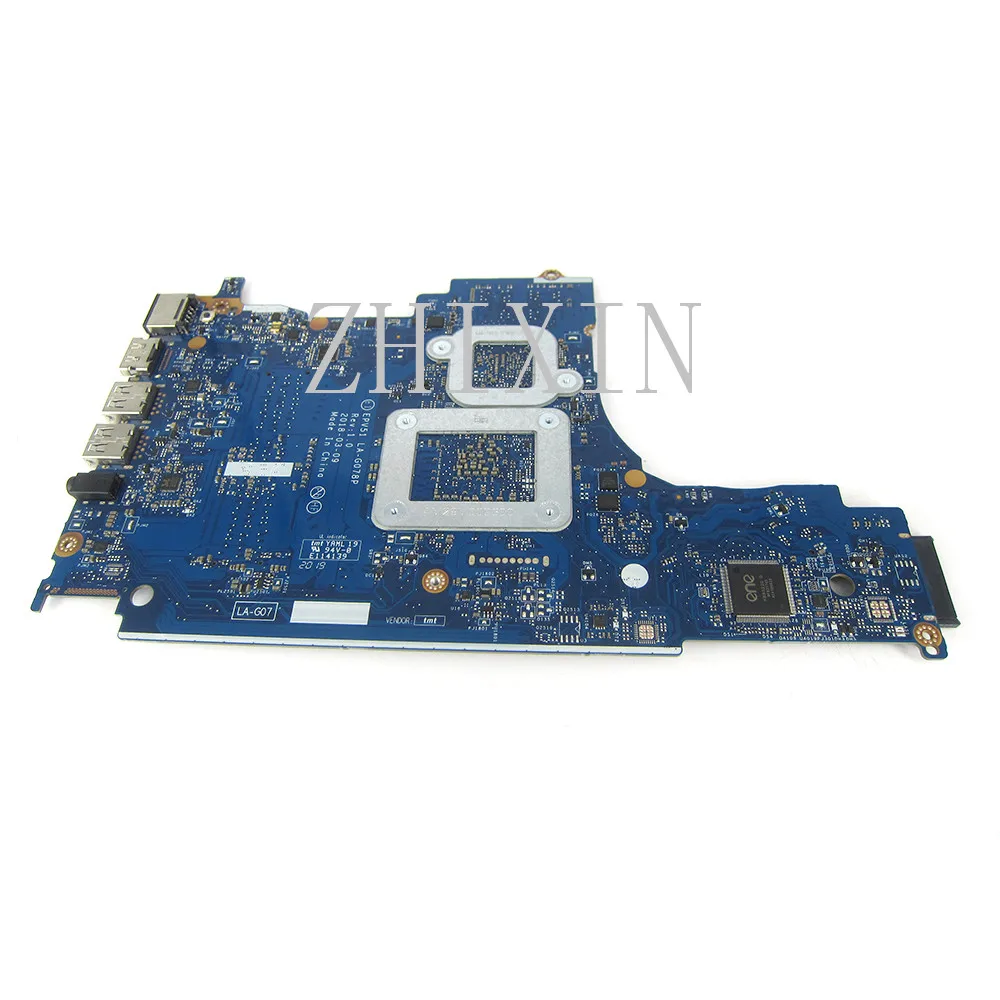 yourui For HP 15-DB 15T-DB laptop motherboard WITH CPU A6-9225 CPU with graphic card REV : 1.0 EPV51 LA-G078P - imagen 3