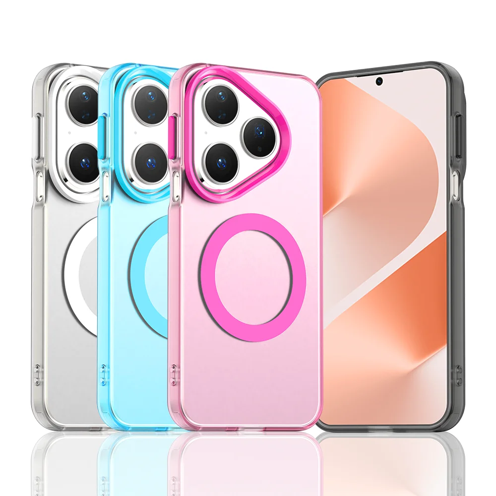 Para Huawei Pura 80 funda magnética de carga inalámbrica Fundas Huawei Pura 80 Pro Coque mate translúcido PC funda de teléfono Pura 80 Pro