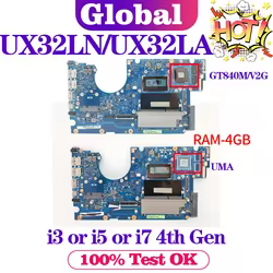 Placa Base ASUS UX32LA UX32LN para Portátil Laptop
