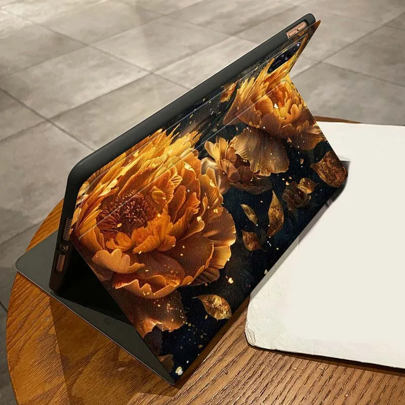 Flor girasol creatividad para Huawei MediaPad MatePad Air M6 M5 M2 T10s T5 C5e 10 11 12X10,8 SE Pro funda para tableta - imagen 3