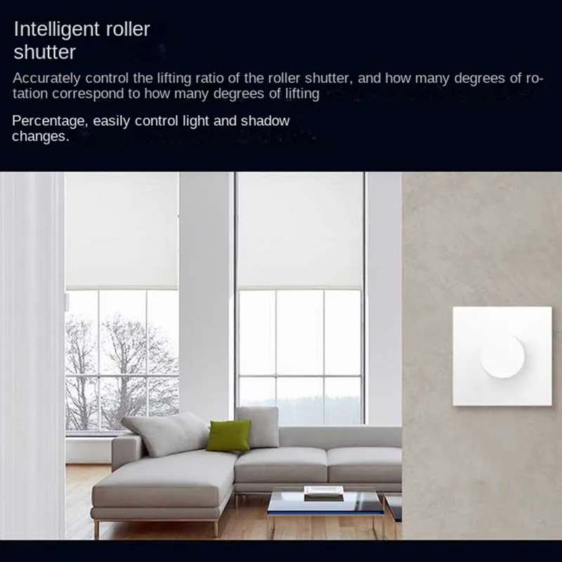 Aqara interruptor giratorio inteligente H1 inalámbrico Zigbee3.0 ajuste inteligente apagado brillo de la luz Control remoto de vida en el hogar a través de Homekit - imagen 5