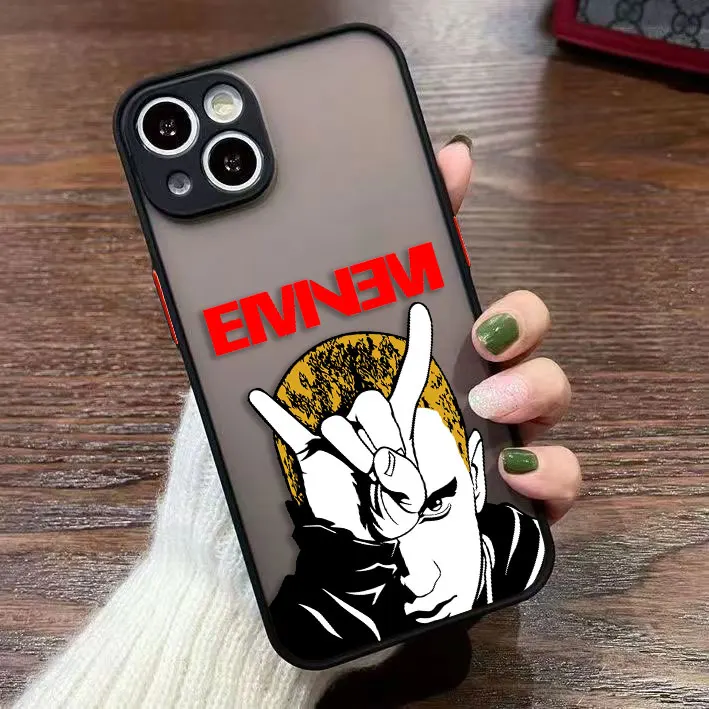 Funda de teléfono mate con póster de e-minem de Hip Hop para Infinix NOTA HOT 11 12 20I 60 30 SMART SPARK 6 8 9 10 8 8P 20 POVA 3 ZERO funda Capa - imagen 2