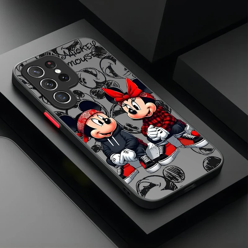 Funda mate de Minnie Mickey de Disney para Samsung Galaxy S25 S23 S24 Ultra S22 S21 Plus FE A56 A36 A26 A16 A06 A15 A25 A35 A55 5G - imagen 3