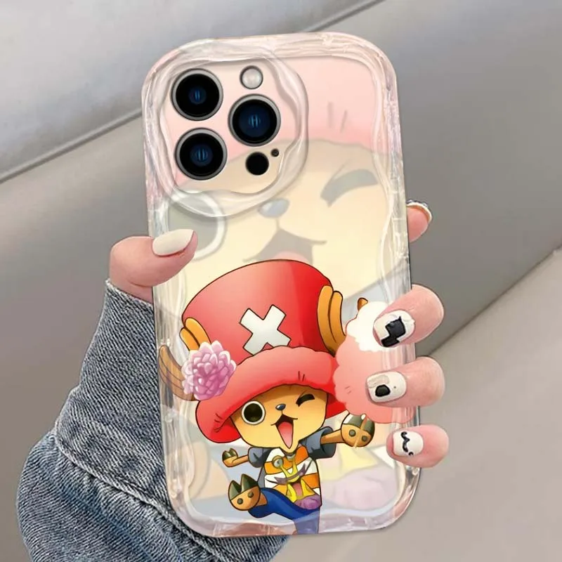 Funda Tony Chopper para iPhone XR 16 15 14 13 12 11 Pro Plus Max Mini Wave Oil funda de teléfono - imagen 3