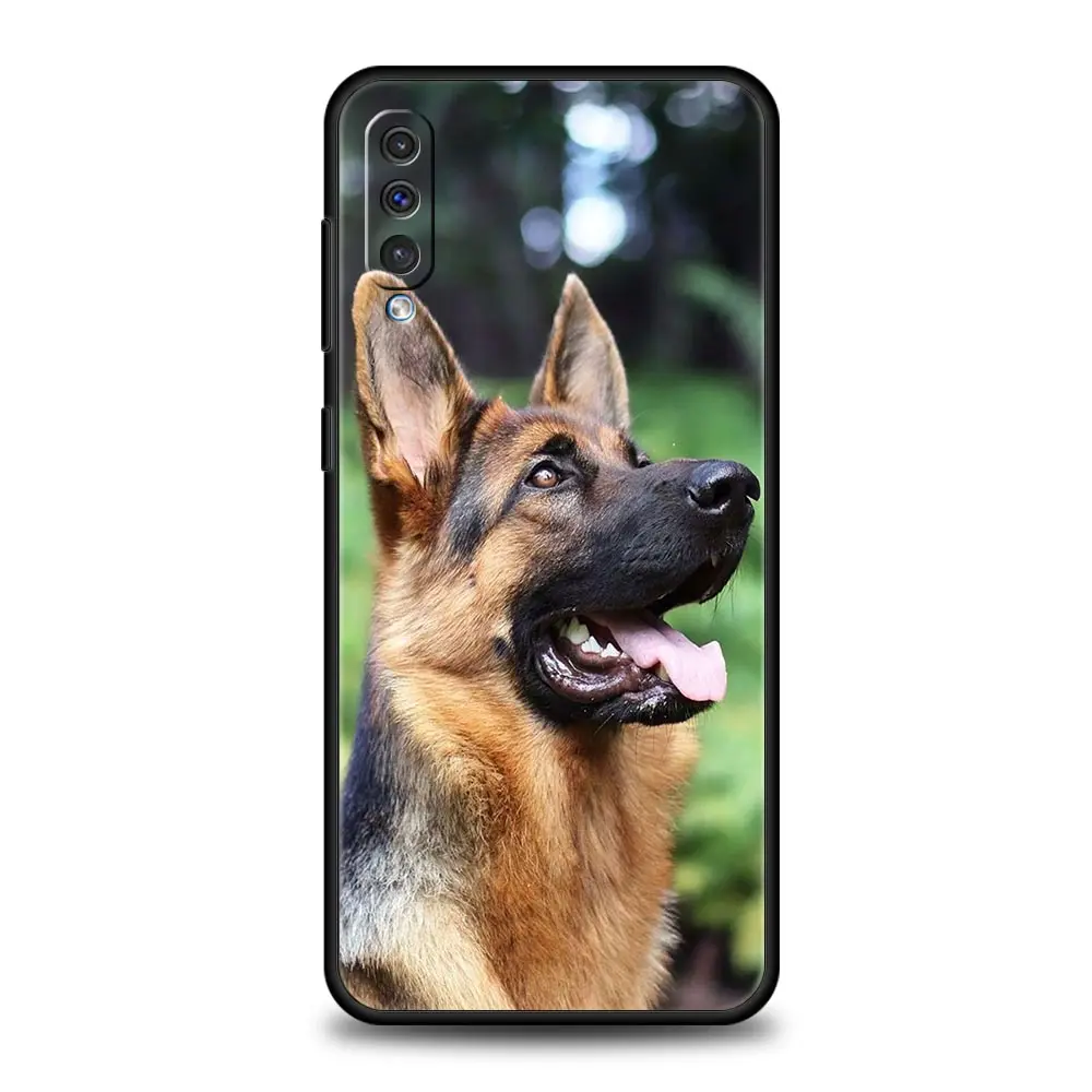 Funda de perro pastor alemán de belleza para Samsung A56 A36 A26 A54 A52 A24 A14 A50 A72 A20E A06 A12 A22 A34 A42 A32 A04s A16 5G - imagen 2