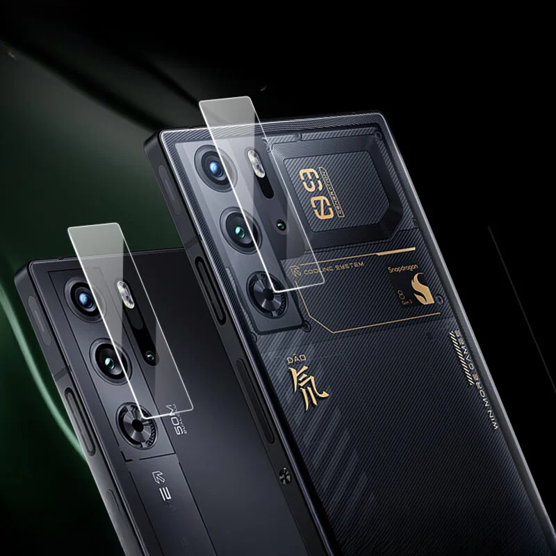 Lente de cámara de vidrio templado, Protector de pantalla, película de cubierta trasera, para ZTE Nubia Red Magic 9S Pro Plus RedMagic 9SPro 9SPro, 2 unidades