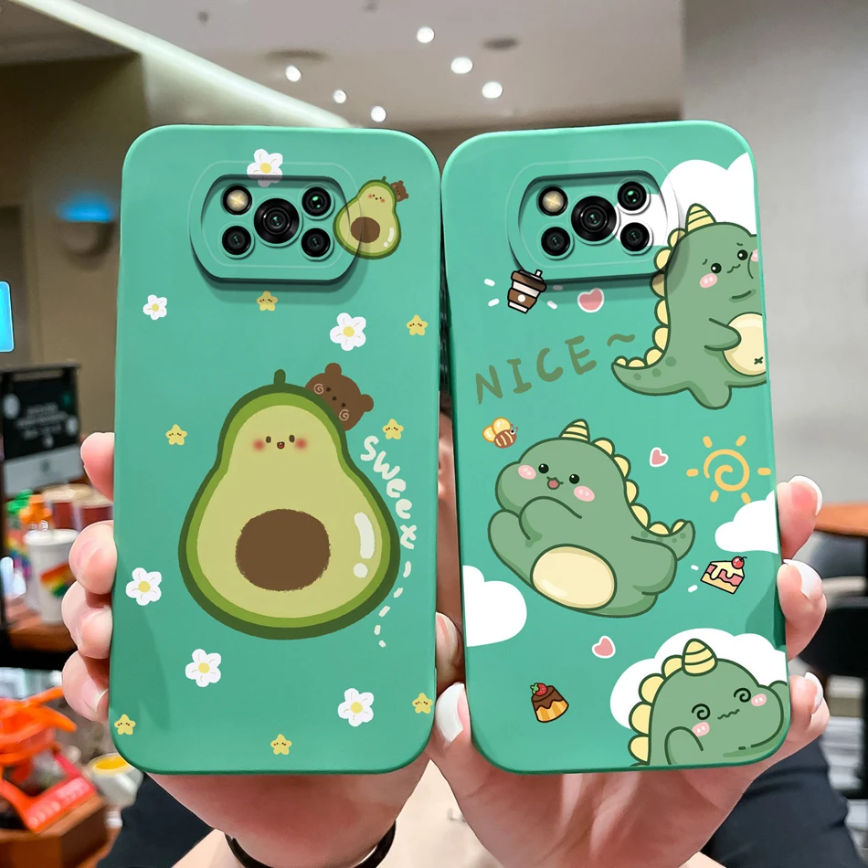 Funda para Xiaomi Poco X3 Pro GT NFC, cubierta mejorada de silicona líquida, protección completa, parachoques antichoque para Poco X 3 Pro X3 NFC X3GT - imagen 4