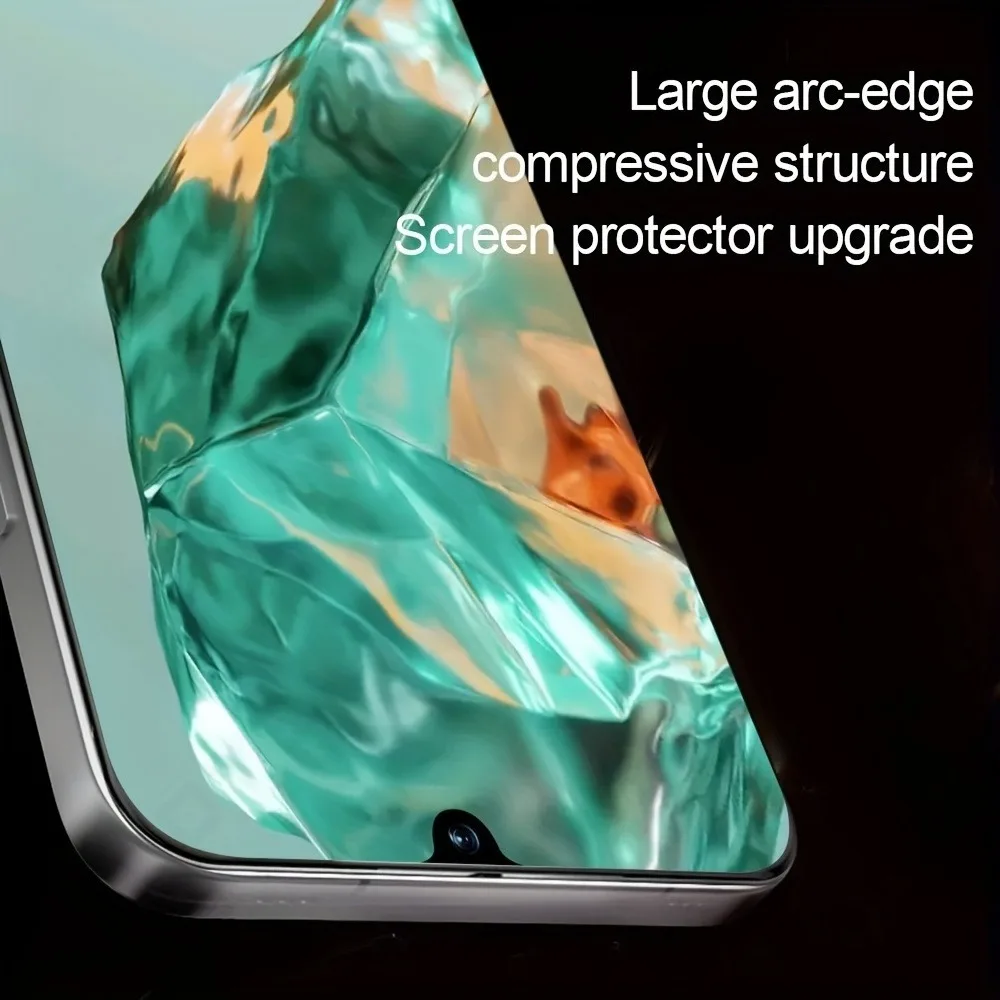 4 Uds para Samsung Galaxy S25 S24 Ultra S23 S22 S21 Plus FE A55 A56 A36 A15 A35 A26 A16 A07 4G A06 Protector de pantalla de vidrio templado