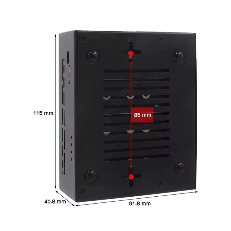 X1011 Raspberry Pi5 PCIe a M.2 NVMe Placa SSD de 4 puertos HAT Pi 5 Cuatro veces 2280 - imagen 5