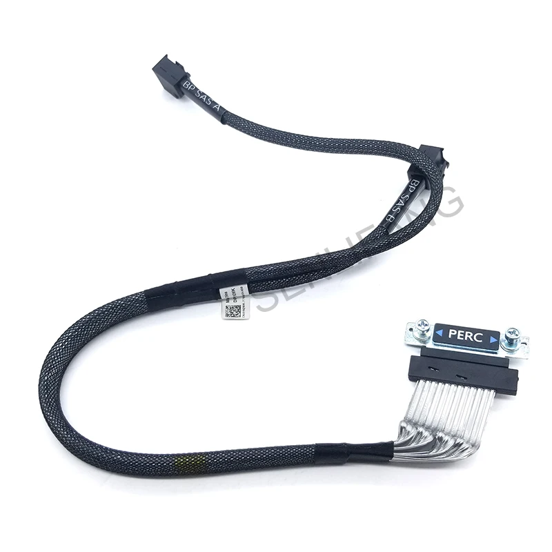 CABLE plano posterior SAS DUAL MINI SAS HD para DELL POWEREDGE R630 - SFF-8643 SAS, 1N2WK 01N2WK K43RY PERC