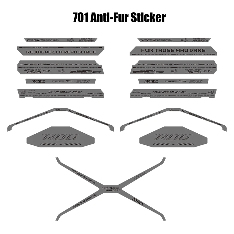 Panel ROG RGB ARGB para Asus GR701 HYPERION, carcasa acrílica UV, placas de iluminación para tumba, Kit de 4 Uds. - imagen 4