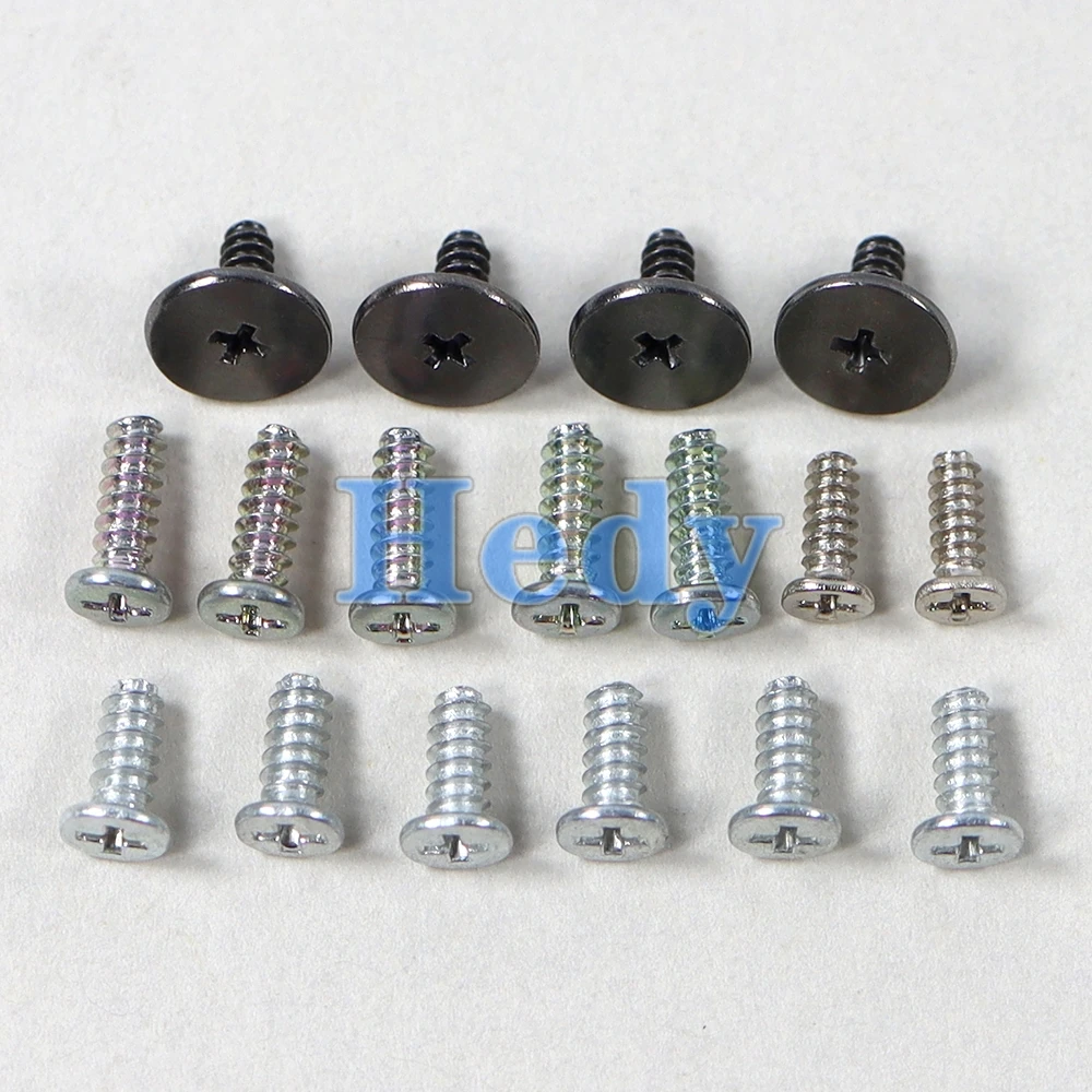 Juego completo de tornillos de repuesto para PSP 2000 3000, piezas de reparación delgadas para tornillos PSP2000 PSP3000, 2 juegos - imagen 3