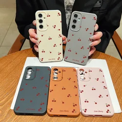 Funda Realme lichi y flor de cerezo antigolpes