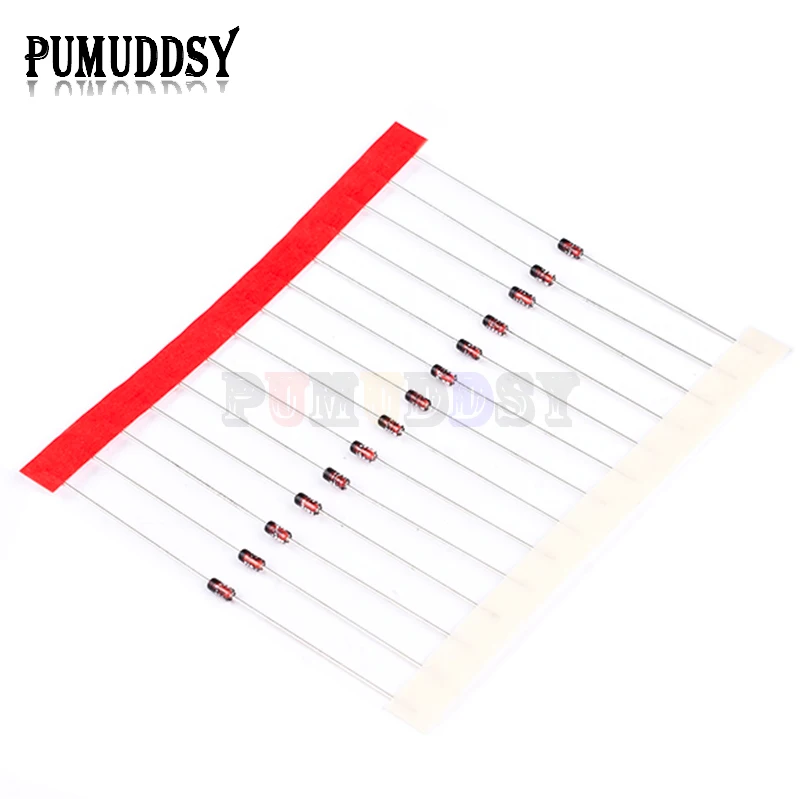 100 unids/lote DO-35 1N4148 IN4148 giro de alta velocidad nuevo DIP