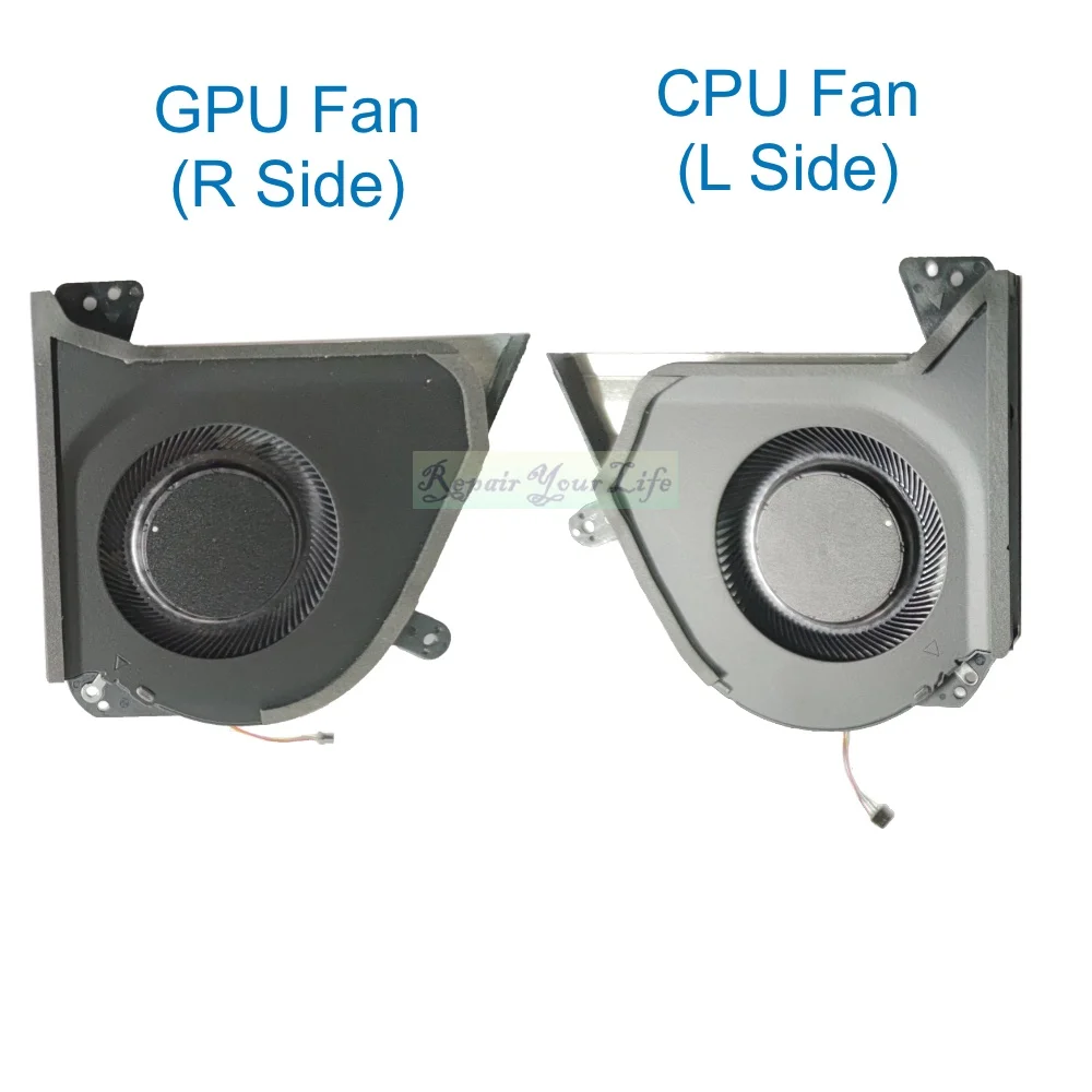 Ventiladores de refrigeración CPU GPU para Asus ROG Zephyrus M16 GU603HE GU603HM GU603HR ventilador de radiador enfriador de ordenador portátil 13NR04J0T04211 13NR04J0T03211 - imagen 5