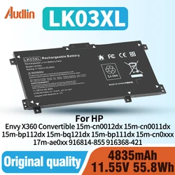 Batería LK03XL Repuesto HP Envy X360 15 17 Serie Convertible