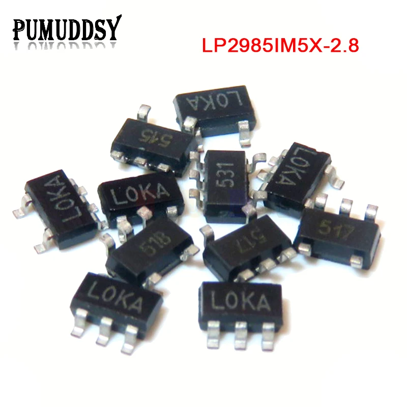 10 Uds LP2985IM5X-3.3/1,5/1,8/2,5/2,7/2,8/3,0/3,3/3,6/5,0 V SOT23-5 regulador LDO Reg nuevo IC - imagen 3