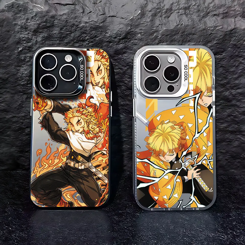 Nuevo Anime Año 2024 Demonios Slayers funda de teléfono caliente para Infinix Hot 8 9 10 12 20 30 30i Play Smart 5 6 7 8 Plus Spark 20 10 Pro - imagen 3