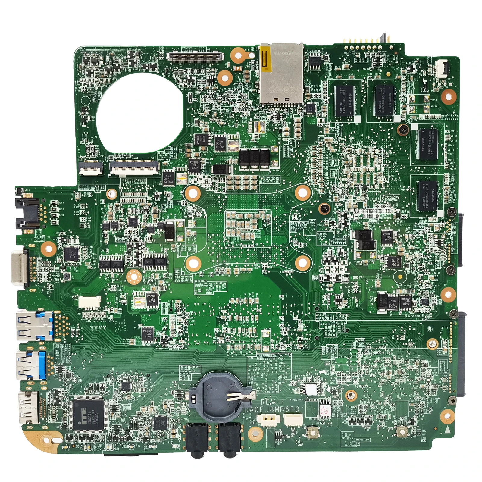 Placa base CP567661-01 para ordenador portátil de AKEMY para FUJTSU Lifebook LH532 HM76 placa base DA0FJ8MB6F0 SLJ8F DDR3 - imagen 3