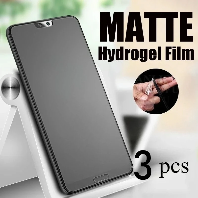 3 uds película de hidrogel esmerilado mate para Xiaomi Redmi Turbo 4 Pro protectores de pantalla para Xiaomi Redmi Note14 Pro protectores de pantalla