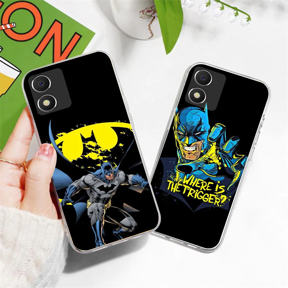 BD-11 Batman funda transparente para Moto E13 E22S G5 G7 E7 G62 E5 G5s Z2 G Power Play Plus - imagen 5