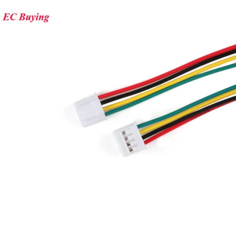 Cable de Terminal de alambre electrónico HY2.0, espaciado de 2,0mm, 20cm, 200mm, 4 pines, 4 pines, para Seeeduino, placa de expansión XIAO, 5 unidades por lote