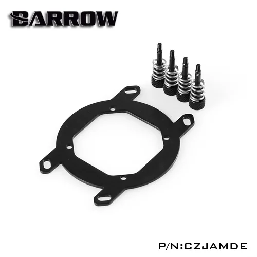 Soporte de bloque de CPU Barrow Energy Series para plataforma AMD Ryzen, tornillo de disipador de calor, accesorios de refrigeración por agua para computadora, CZJAMDE