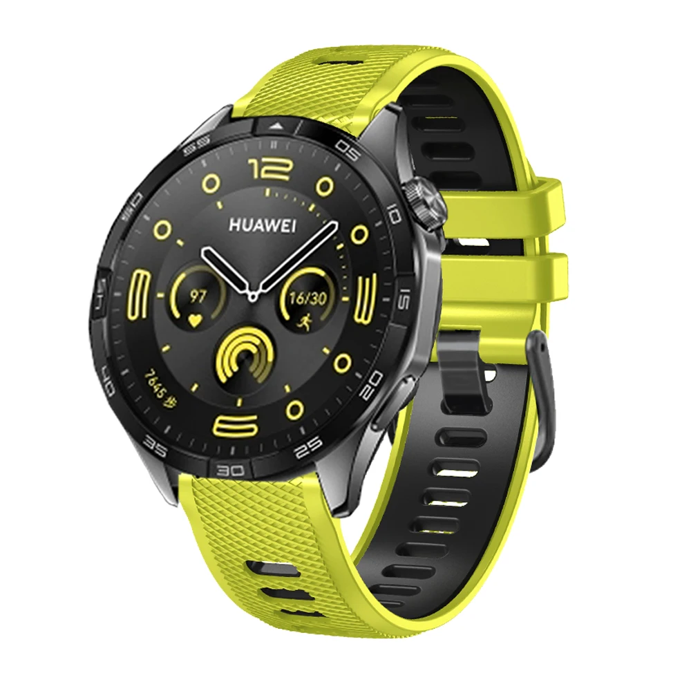 Correa de silicona para Huawei Watch GT 5/4/3/2 Pro, pulsera de 22mm, 46mm, GT5, GT4, GT3, GT2 Pro - imagen 3