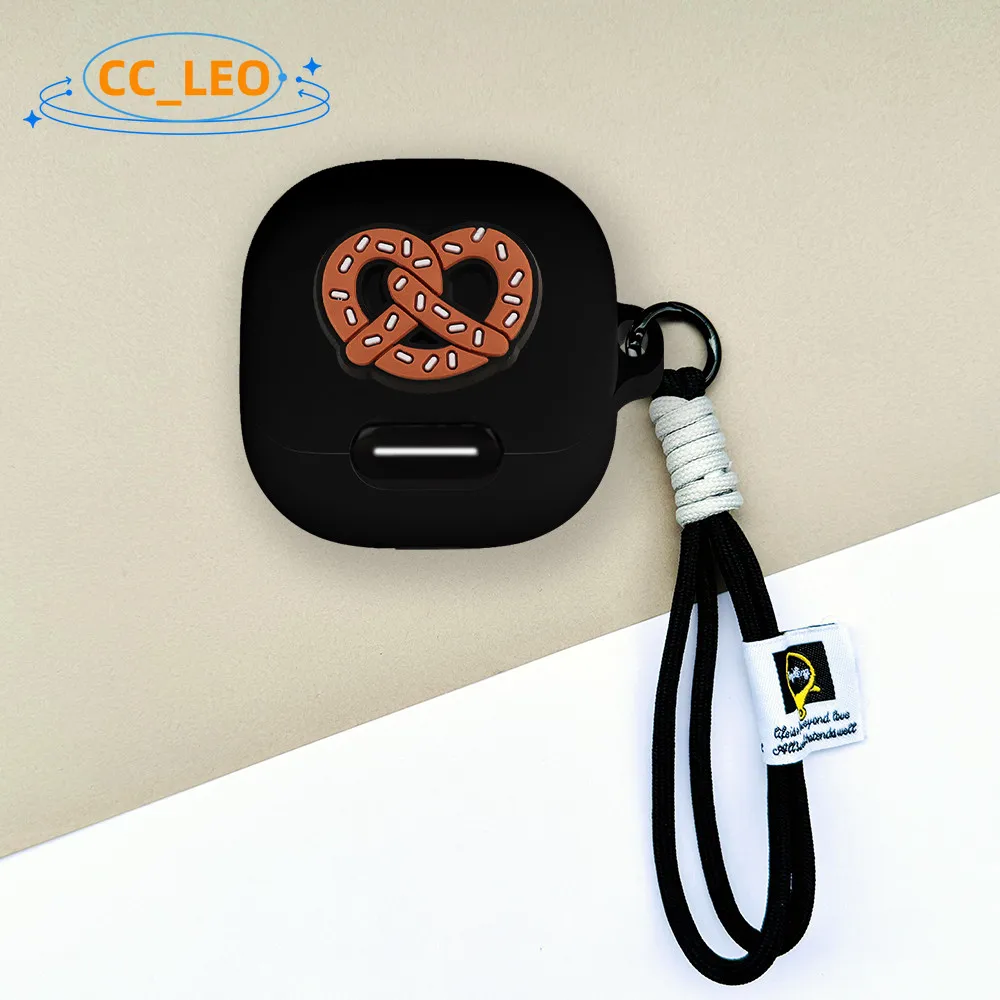 Funda protectora suave de silicona para Anker Soundcore Liberty 4 NC, bonito colgante con cordón, Soundcore Liberty 4 NC - imagen 5