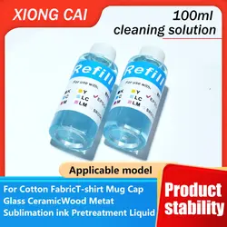 Kit de tinta de sublimación y limpieza para Epson, HP y Canon