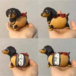 Funda AirPods Pro 1/2 y modelos 1/2/3 – Perro Salchicha 3D
