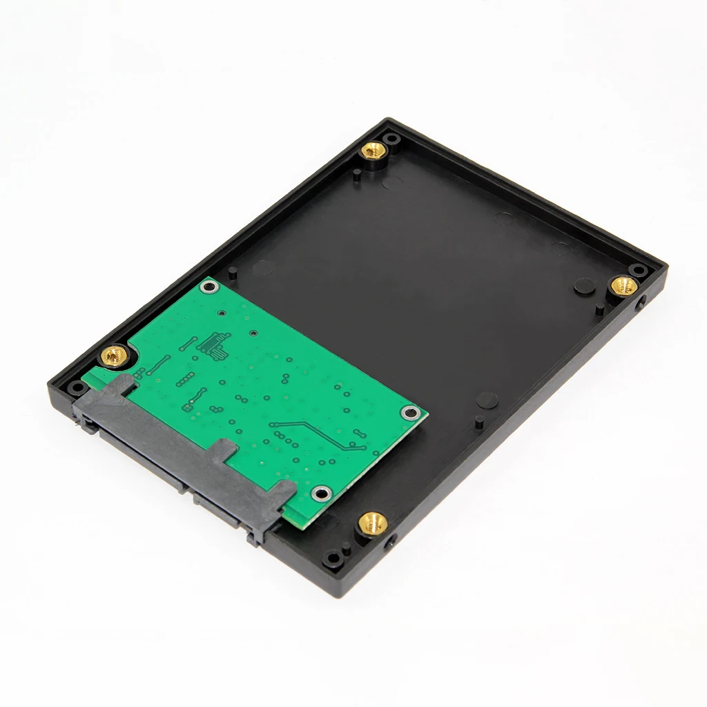 Convertidor adaptador TF Micro SD a Sata, tarjeta de memoria SDHC/SDXC de transmisión rápida a tarjeta convertidora Sata 7 + 15P con carcasa de plástico - imagen 2