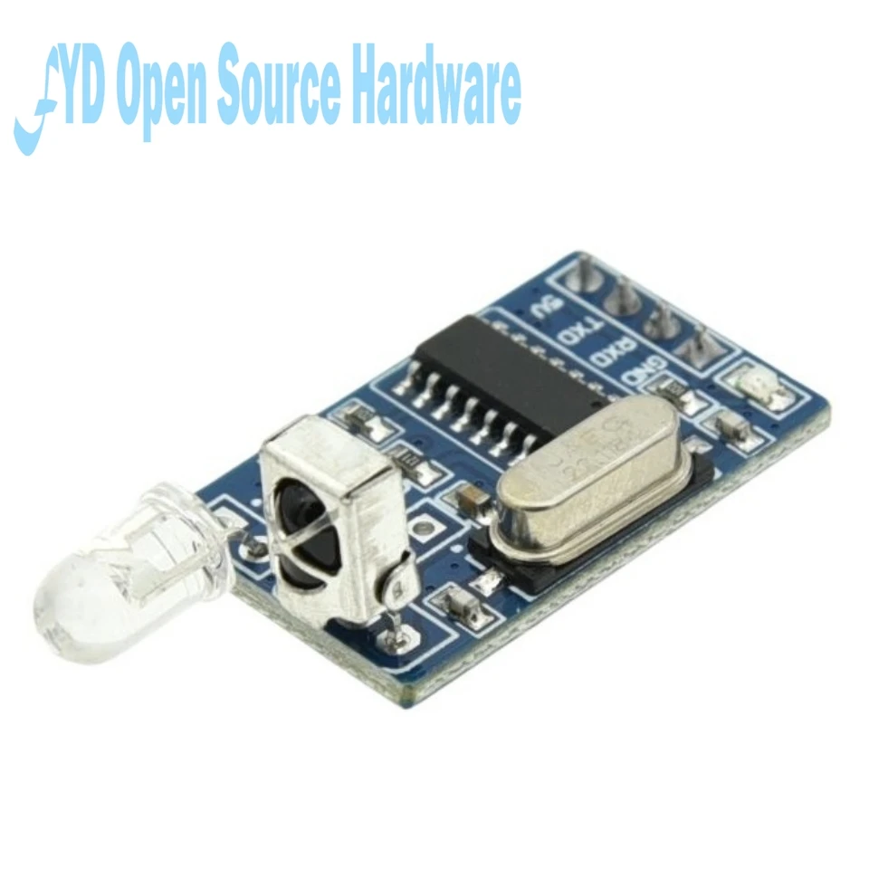 Placa decodificadora infrarroja de 1 piezas, Control remoto, transmisor, receptor, módulo inalámbrico para convertidor de placa DAC IR