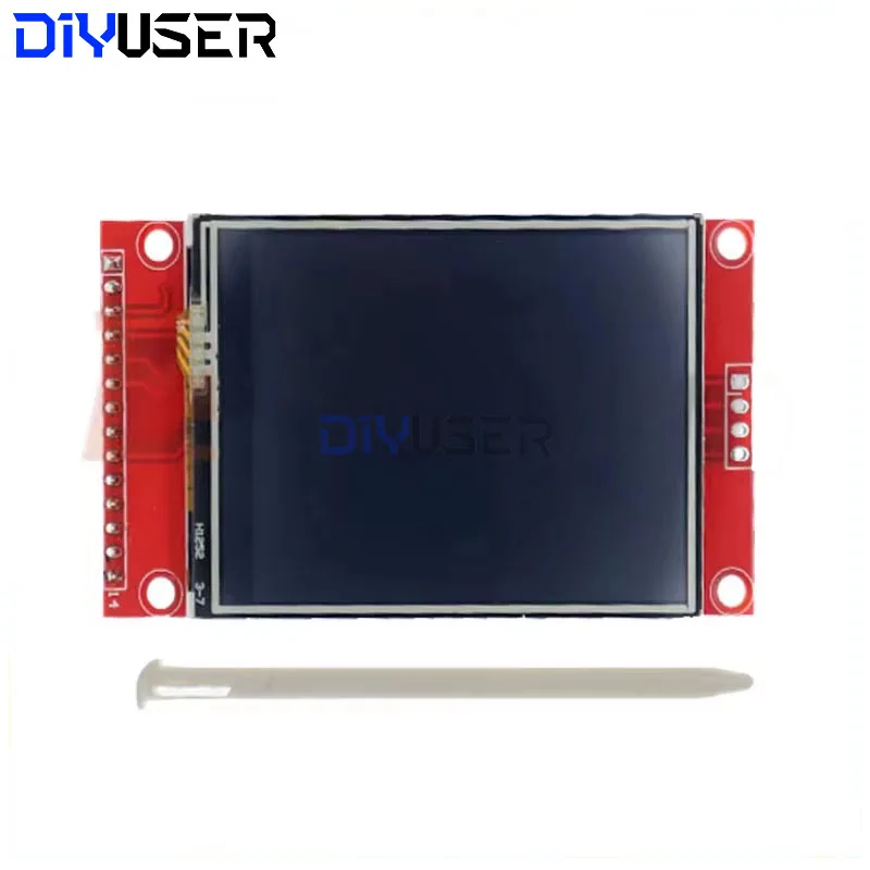 Panel táctil 2,4 2,8 pulgadas SPI TFT LCD ILI9341 Chip controlador módulo de puerto serie con pantalla serie PBC 240x320 SPI con lápiz táctil - imagen 3