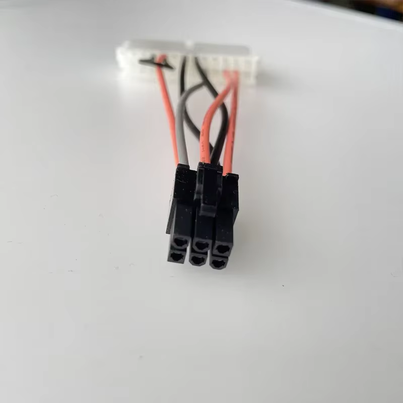 Cable de alimentación ATX de 24p a 6p PSU para placa base DELL 7050 3669 3050 5050 3668 alimentado por fuente de alimentación ATX Normal - imagen 3