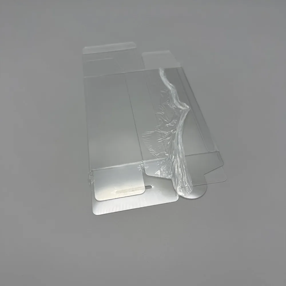 Caja de almacenamiento transparente a prueba de polvo para pantalla de tarjetas Pokémon/CP6, funda protectora de plástico para PTCG PET, Protector transparente - imagen 2