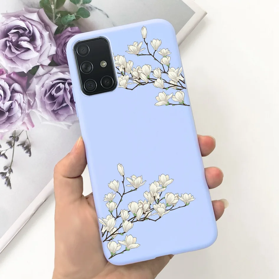 Para Funda Samsung Galaxy M31S Funda de teléfono Popular flor delgada a prueba de golpes Funda suave de silicona para Samsung M31s SM-M317F M 31s Capa - imagen 2