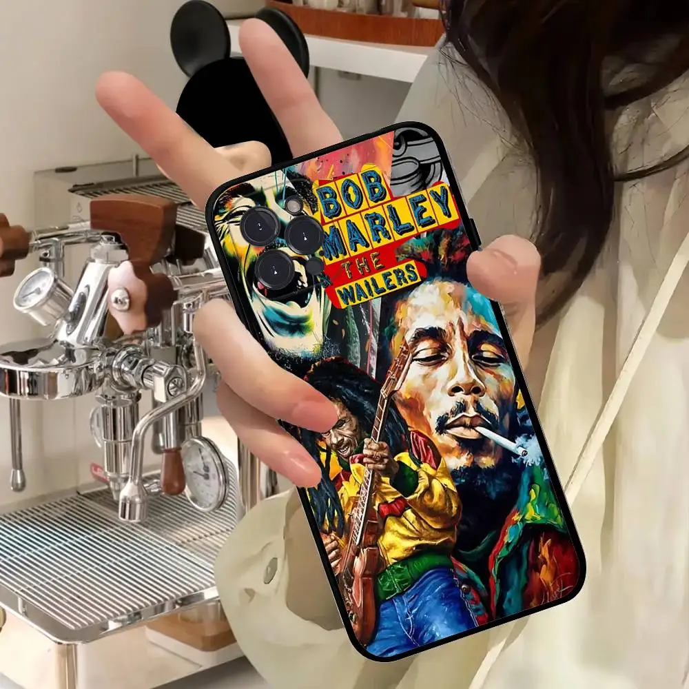 Funda de teléfono Reggae Bob Singer m-marleyes para IPhone 17 16 15 14 11 12 13 Mini Pro XS Max Plus Funda - imagen 2