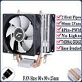 2Heat-pipes 2Fan4pin