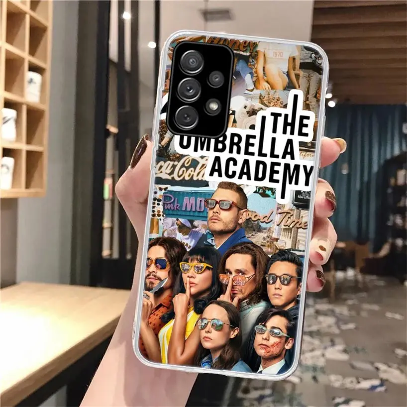 Funda de teléfono The Umbrella Academy para Samsung Galaxy A56 A55 A54 A53 A17 A16 A15 A14 A13 A36 A35 A34 A33 A26 A25 A24 A23 A05S A04S - imagen 2