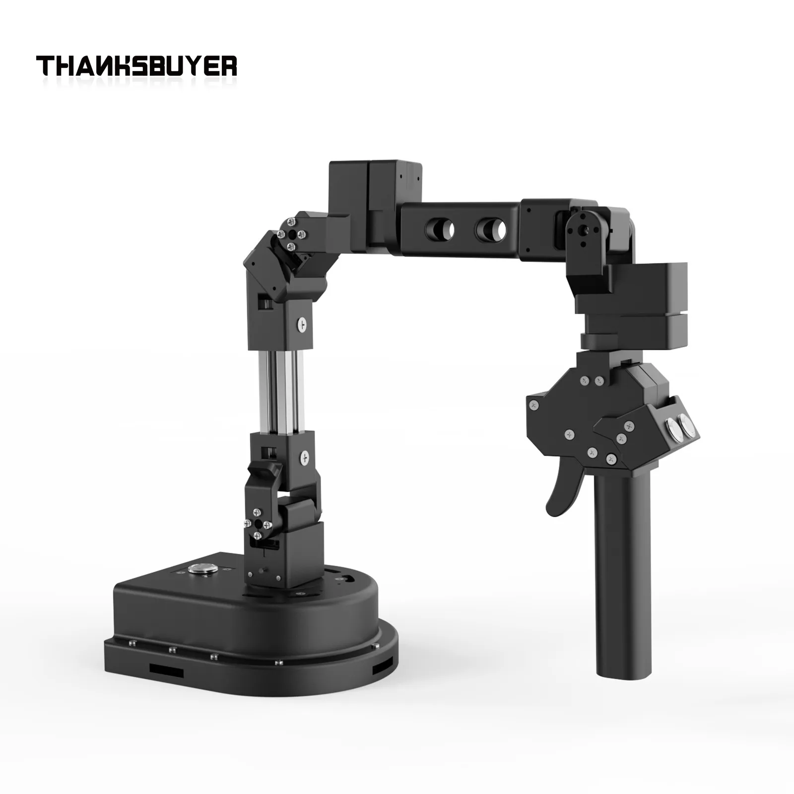 Versión de Motor estándar/sin escobillas Configuración UR/Aloha Brazo mecánico de alta precisión de 6 ejes Brazo de enseñanza ligero 6DOF