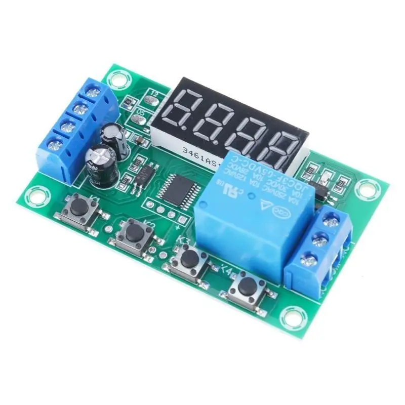 Y1UB YYC-2S Pantalla LED Control automatización Módulo relés temporizadores Retardo ajustable Módulo retardo - imagen 5