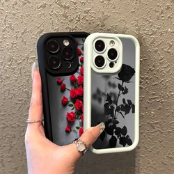 Funda Silicona Xiaomi Mi 15 / 14 / 13 – Flor Rosa Antigolpes