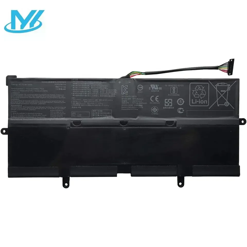 Batería de ordenador portátil OEM C21N1613 para ASUS Chromebook Flip, C302C, C302CA, C302SA, C302CA-GU003, novedad