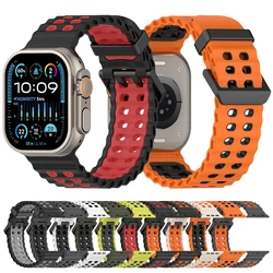 Correa de Silicona para Apple Watch Ultra 2 y Series 10-7