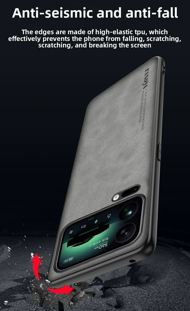 Para Xiaomi Mi 17 Pro Max funda de piel sintética suave con funda trasera protectora magnética para Xiaomi Mi 17 15T 14T 13T Pro Mi15 Ultra Shell - imagen 5