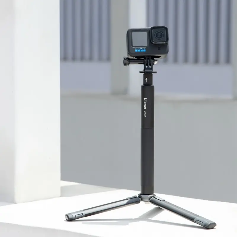 Ulanzi MT-58 120cm palo de Selfie Invisible para Insta360 para Gopro 13 12 11 para Dji empuñaduras de mano varilla de extensión trípode Cámara de Acción - imagen 4